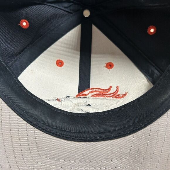 Vintage Puma Denver Broncos Hat Snapback NFL Football Black Wool Blend Cap - Picture 5 of 9